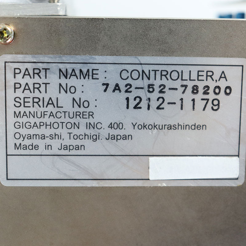 GIGAPHOTON 7A2-52-78200 CONTROLLER