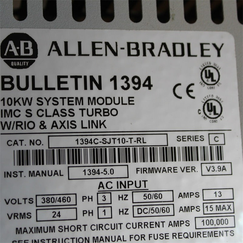 Allen-Bradley 1394C-SJT10-T-RL Servo Drive