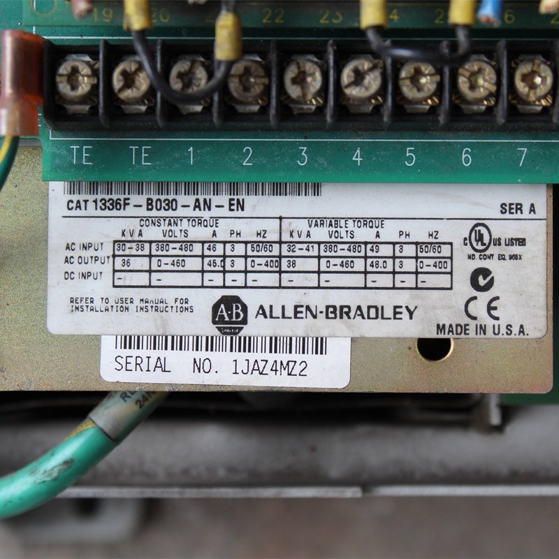 Allen Bradley 1336F-B030-AN-EN AC drive