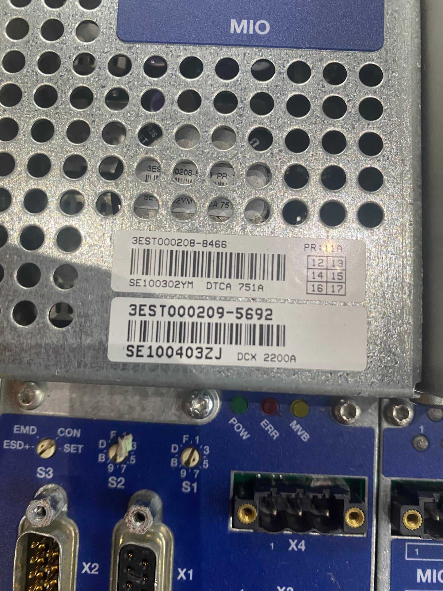 Bombardier 3EST000208-8466 3EST000209-5692 Module