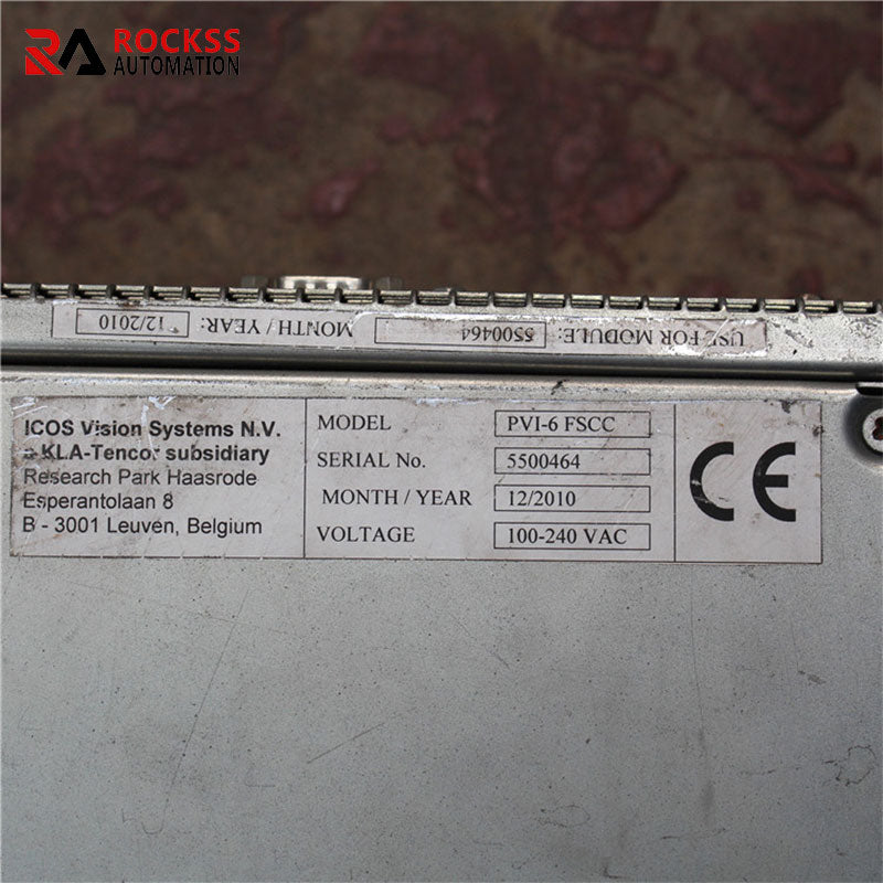 KLA-TENCOR PVI-6FSCC 5500464 ICOS VISION SYSTEMS N.V