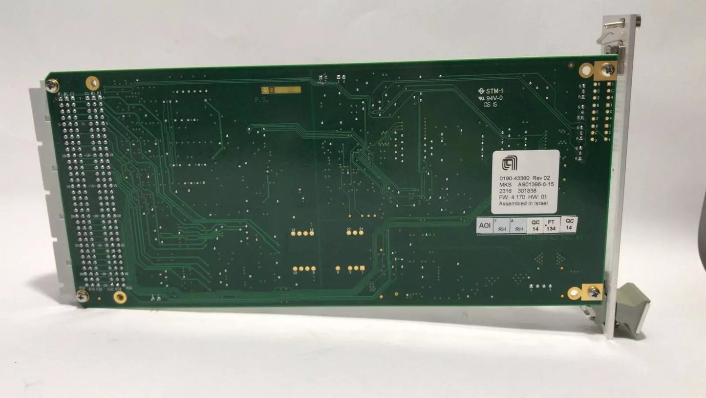 MKS Instruments 0190-43360 CDN396R AS01396-6-15 PCB Card