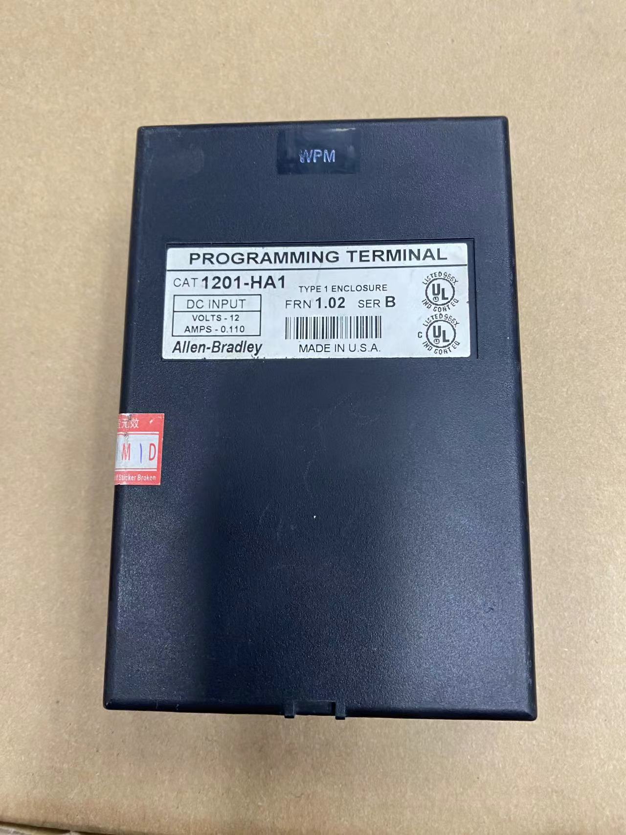 ALLEN BRADLEY 1201-HA1 CONTROLLER KEYPAD DISPLAY OPERATOR PANEL