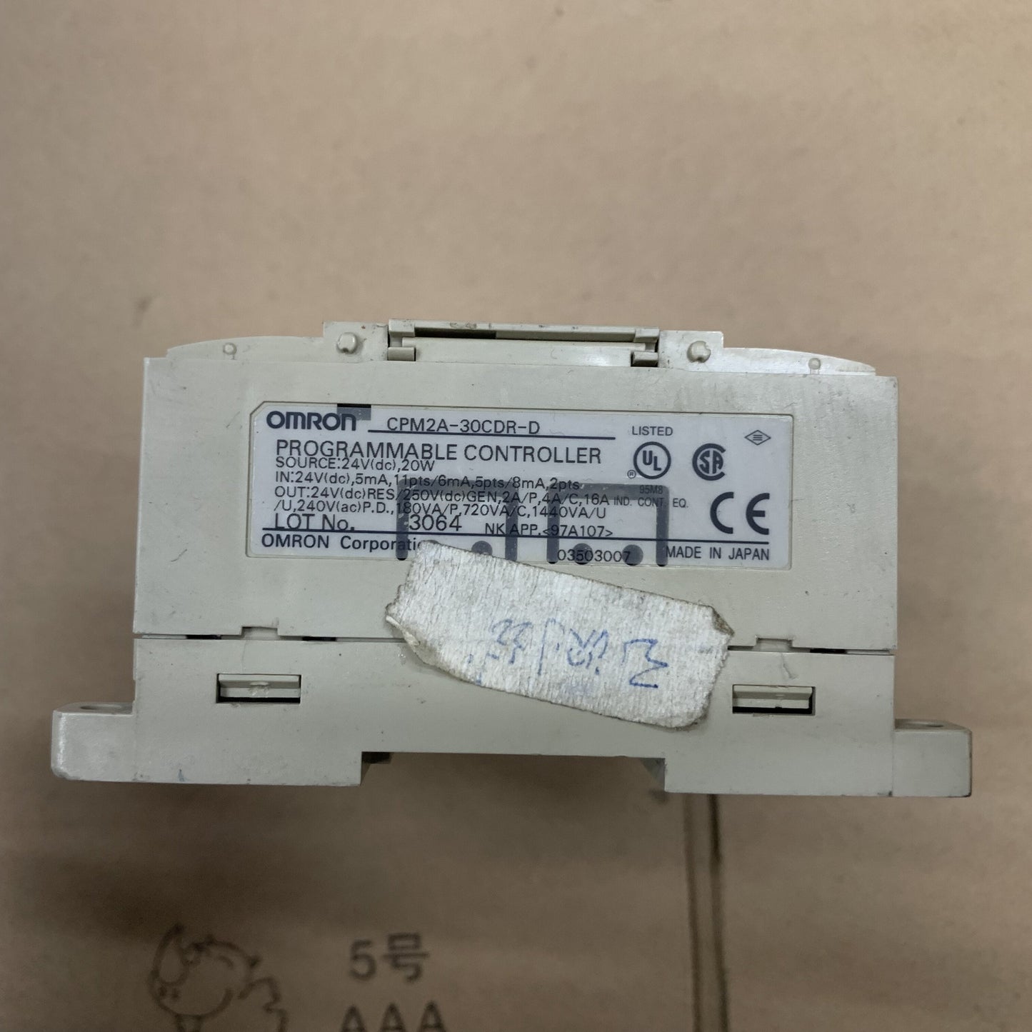 Omron CPM2A-30CDR-D Programmable Controller