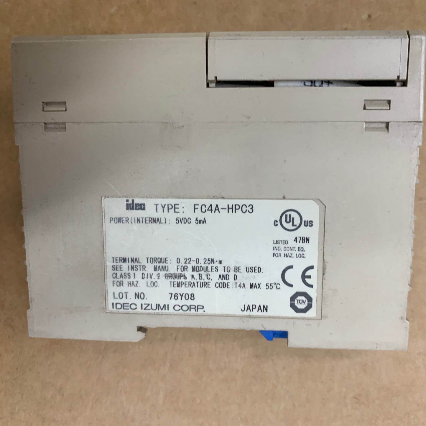 IDEC FC4A-HPC3 MicroSmart Communication Module