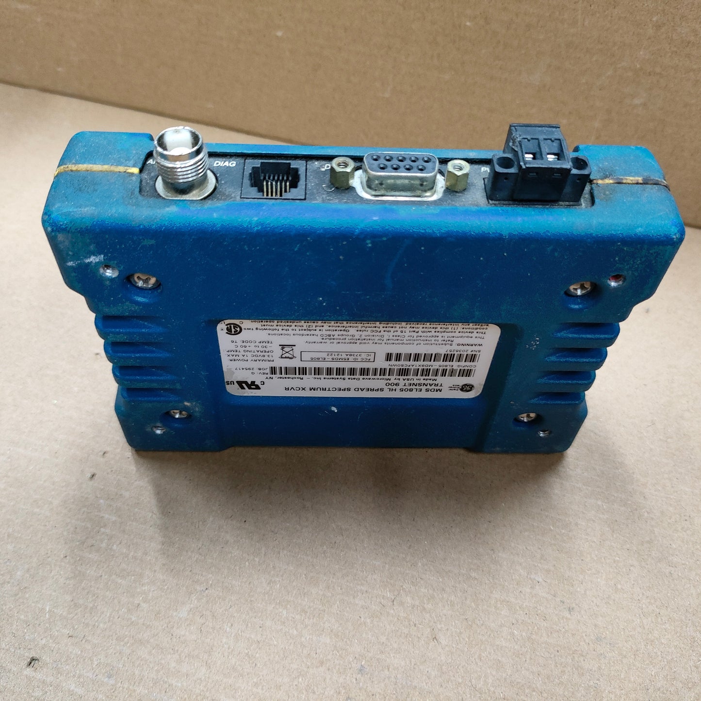 Mds El805 Hl Spread Spectrum XCVR Transnet 900