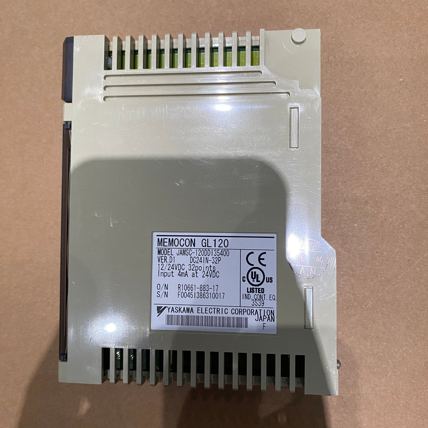Yaskawa JAMSC-120DD135400 Memocon Gl120 Module