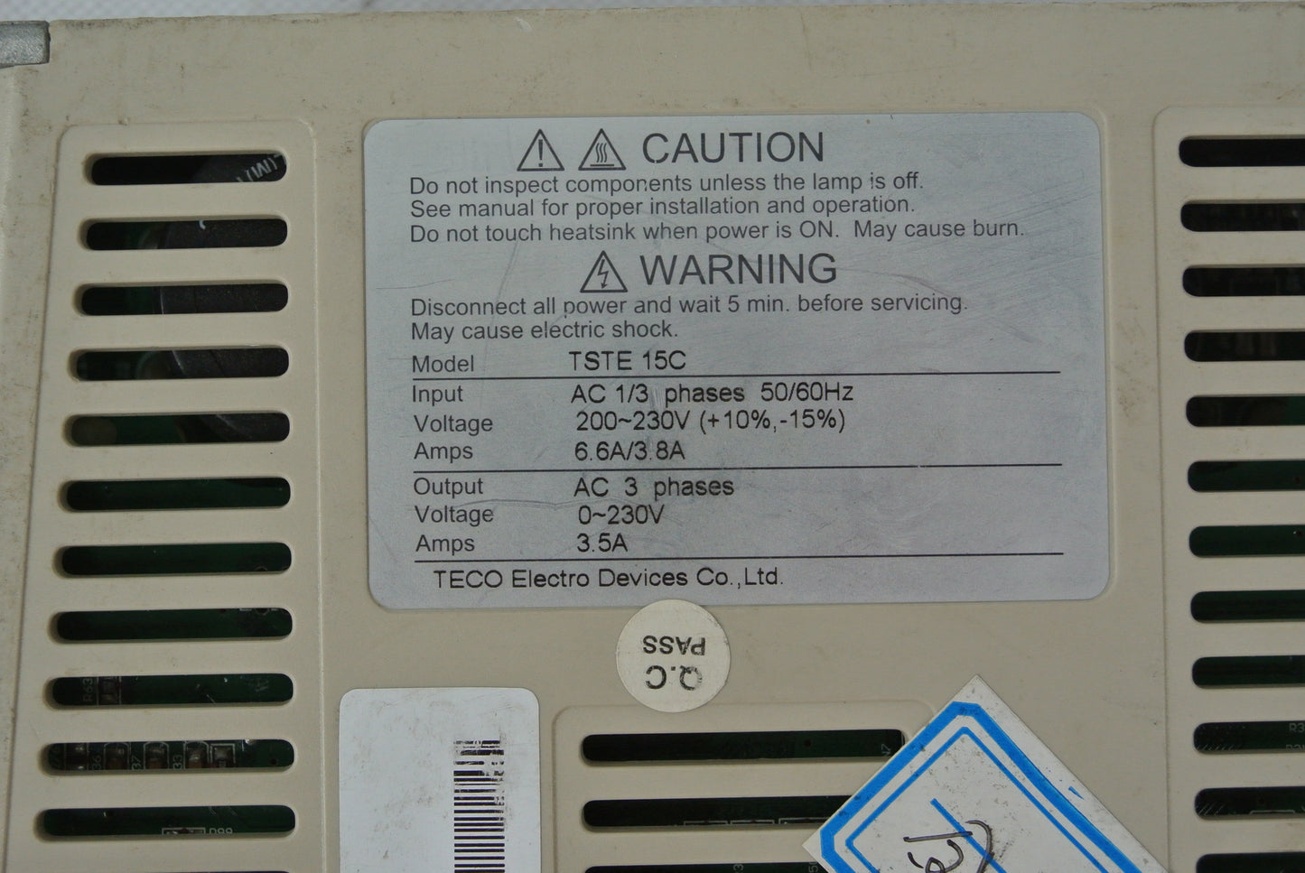 TSTE15C TECO Servo Drive