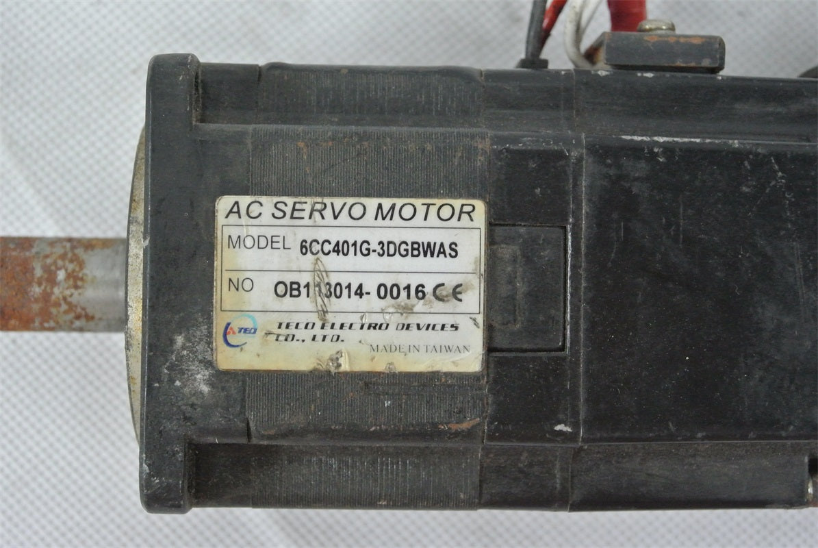TECO Servo Motor 6CC401G-3DGBWAS