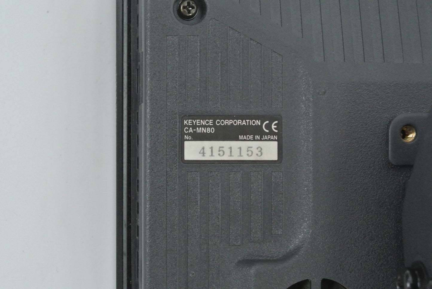 KEYENCE CORP CA-MN80 CONTROL PANEL