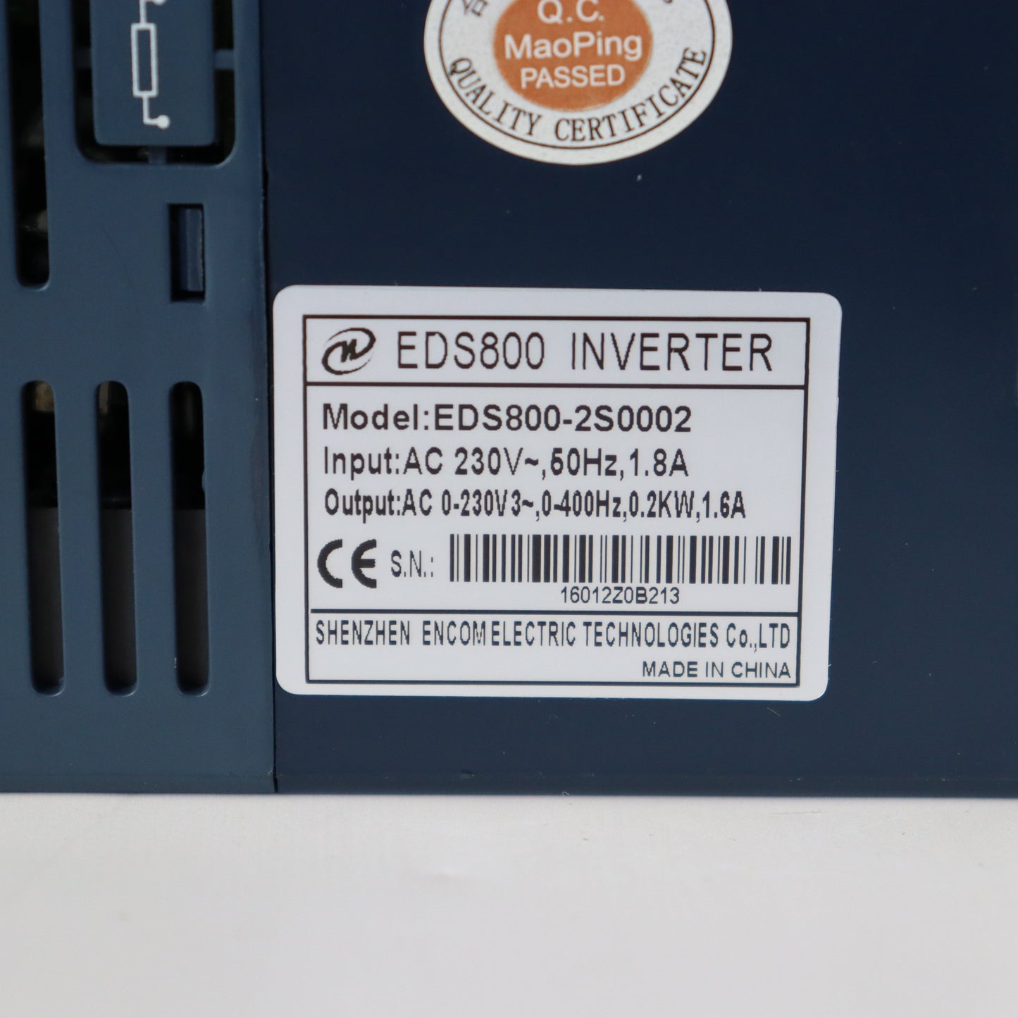 ENC EDS800-2S0002 Inverter