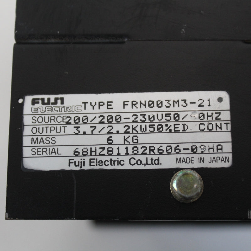 FUJI FRN003M3-21 Servo Driver
