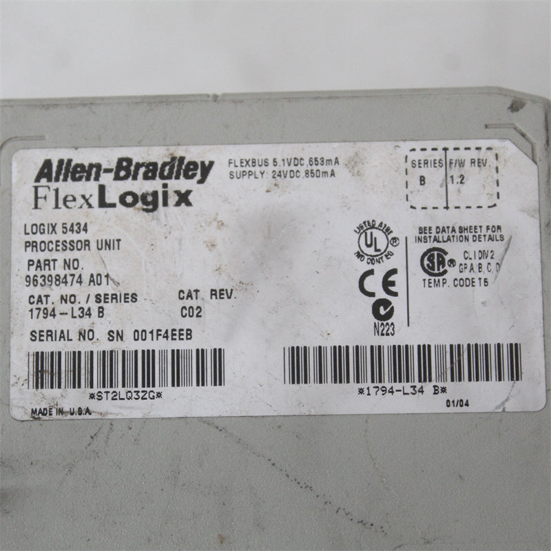 Allen-Bradley 1794-L34 FlexLogix Processor Unit