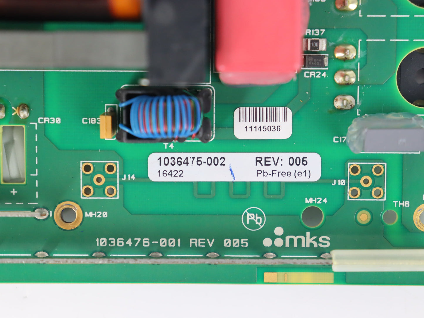 MKS 1036476-001 Board