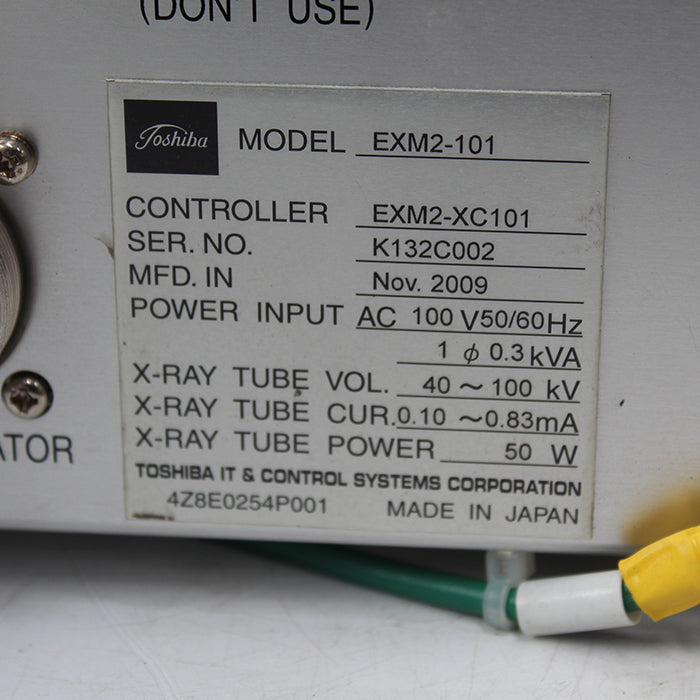 TOSHIBA EXM2-XC101 X-ray controller