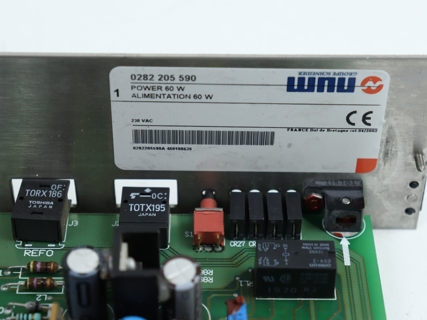 FOXNUM 0282205590 Power Board