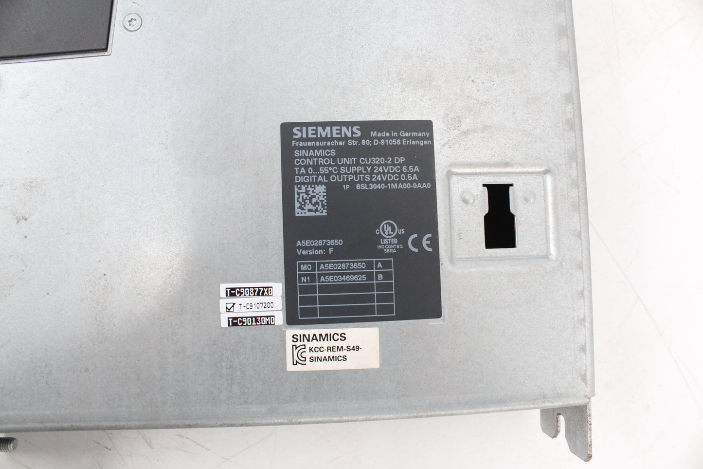 SIEMENS 6SL3040-1MA00-0AA0 Contral UNIT CU320-2 DP - Pulingma Automation