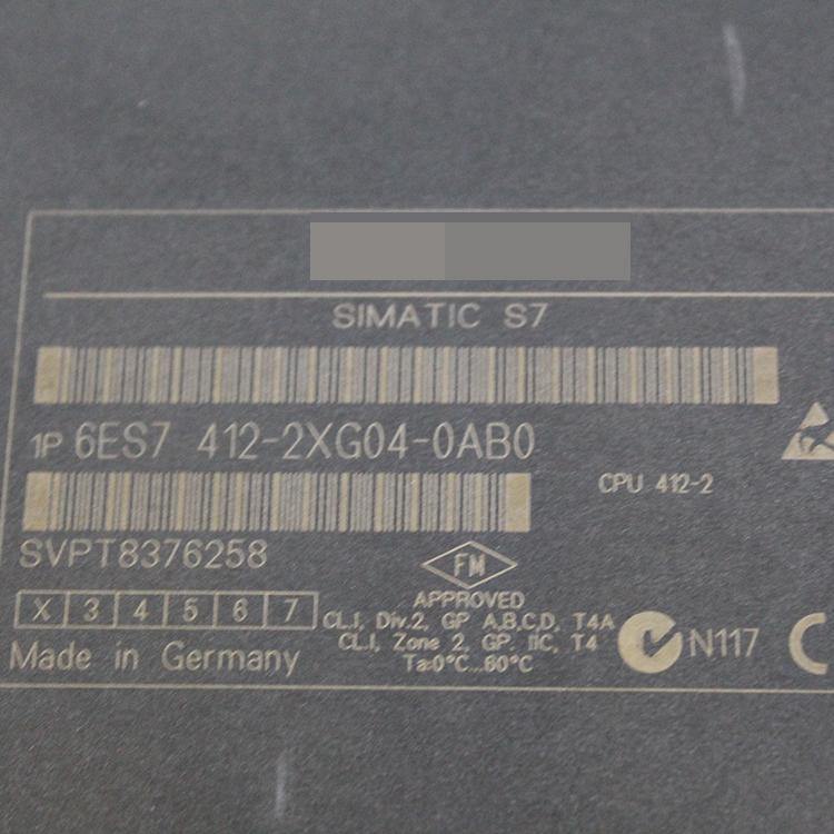 SIEMENS 6ES7412-2XG04-0AB0 PLC Module - Pulingma Automation