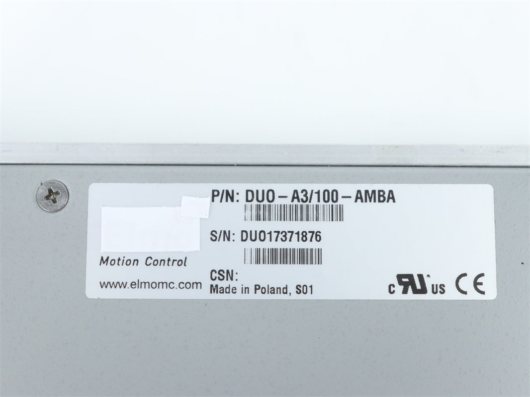 Elmo DUO-A3/100-AMBA Motion Control