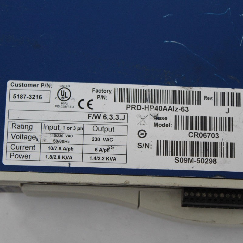 Kollmorgen CR06703 Servo Driver