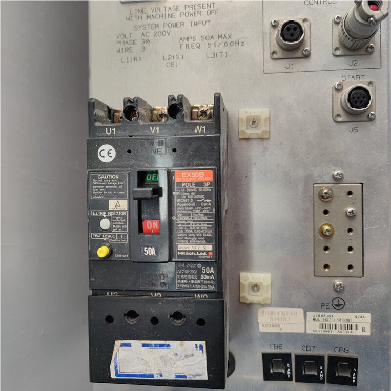 ADVANTEST WBL-H371138CONT Power Controller Main AC Controller POWER SUPPLY, WBL-H371261CONT