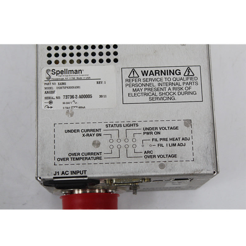 Spellman high voltage power supply part DXM75PN300X4361