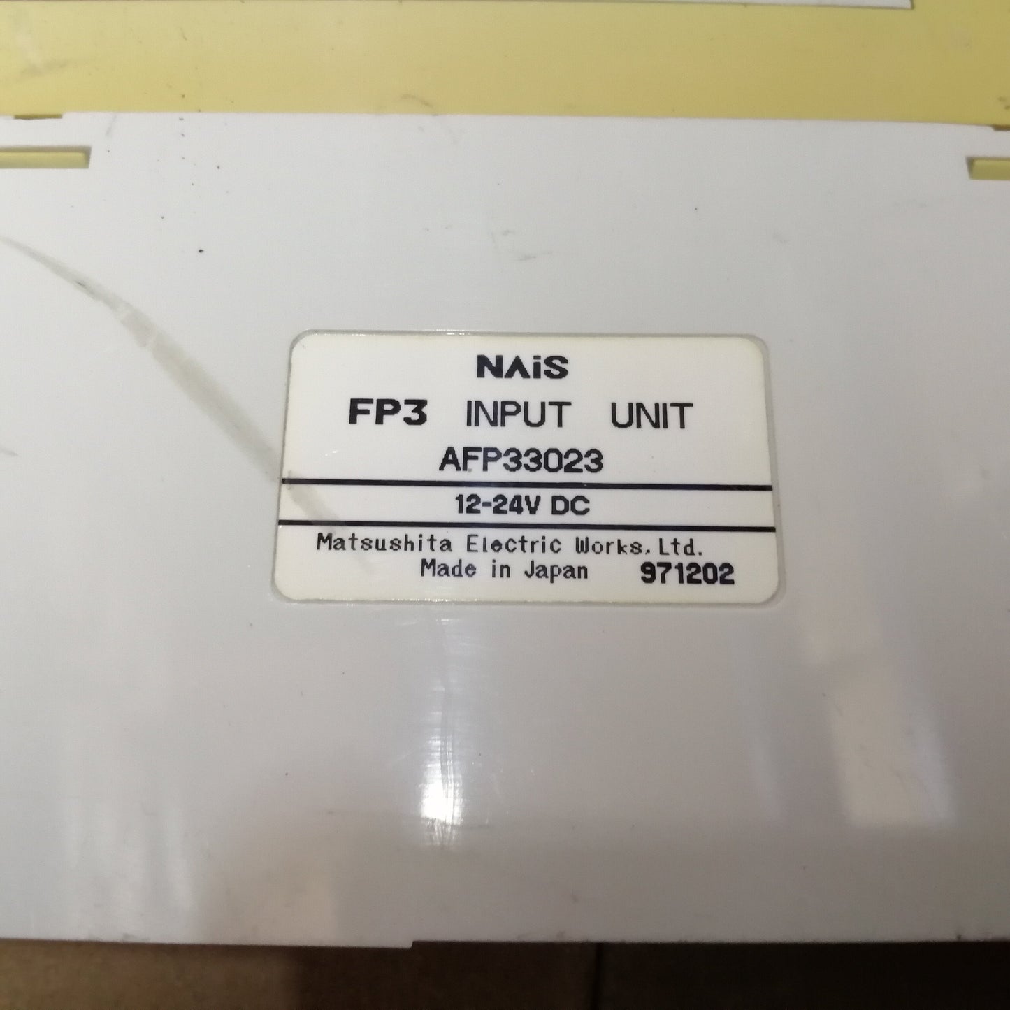 MATSUSHITA ELECTRIC AFP33023 National PC FP3 Input Unit