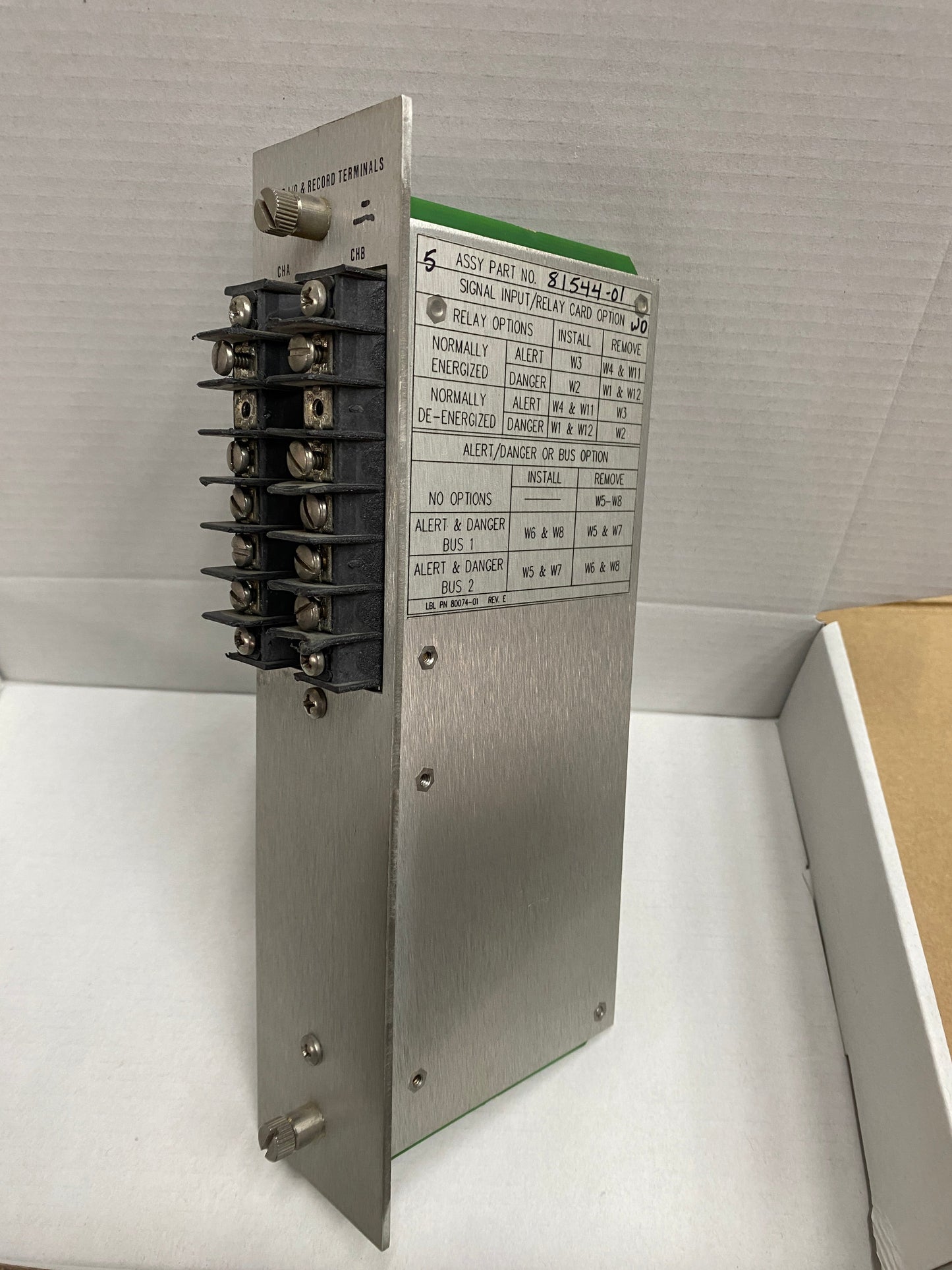 Bently Nevada ASSY78462-02L Card