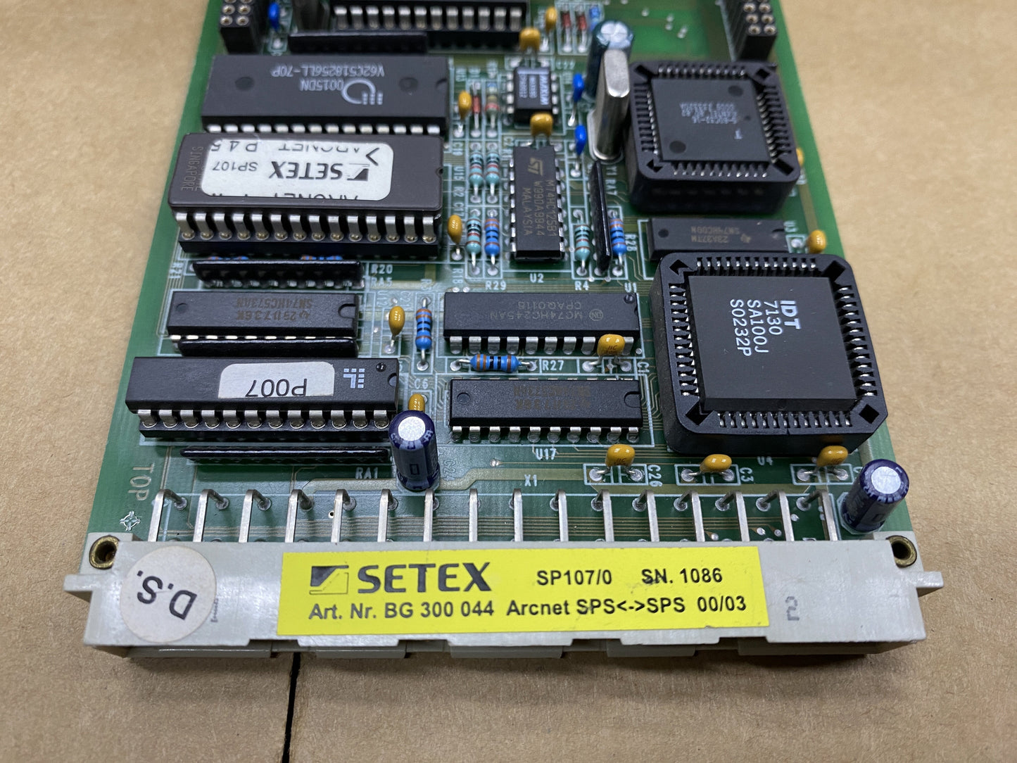 SETEX SP107/0 Control Board