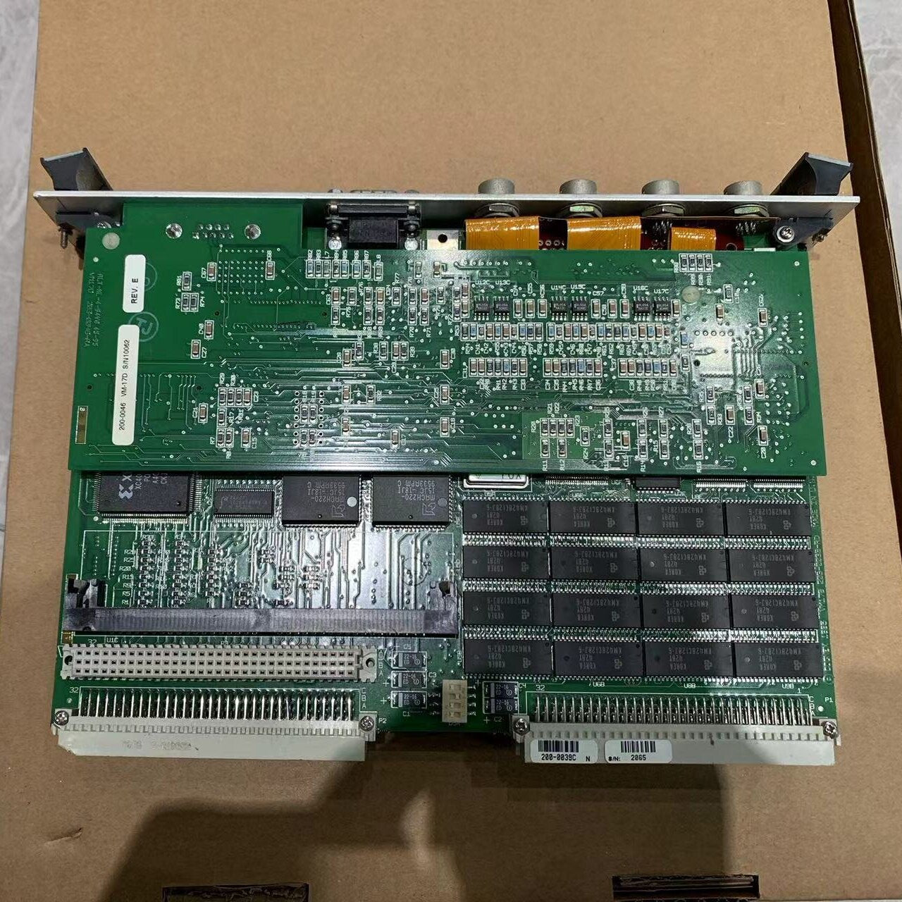 Cognex VME-49116-20 Control Processor PCB