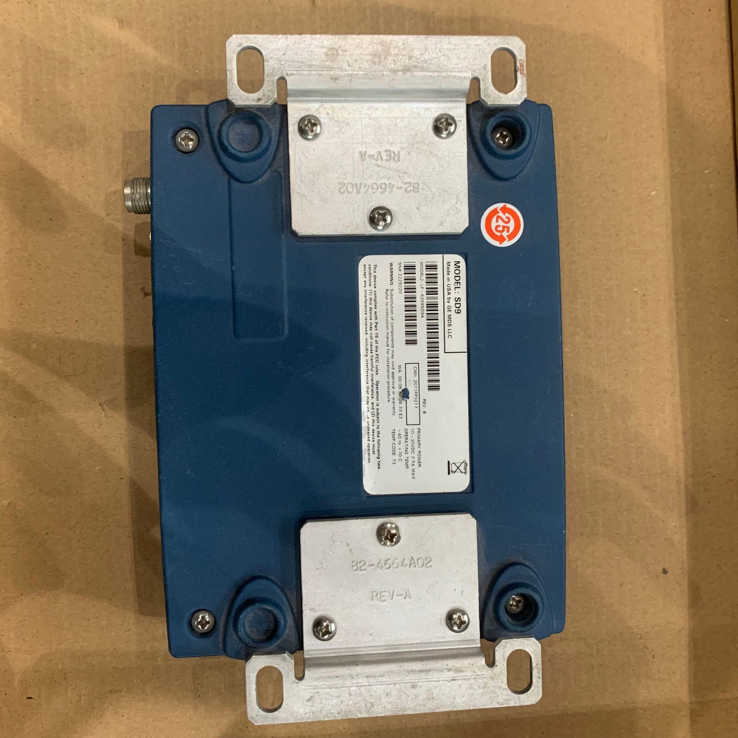 GE MDS SD9 MDCESFNDNN Long Range IP/Ethernet Serial Radio