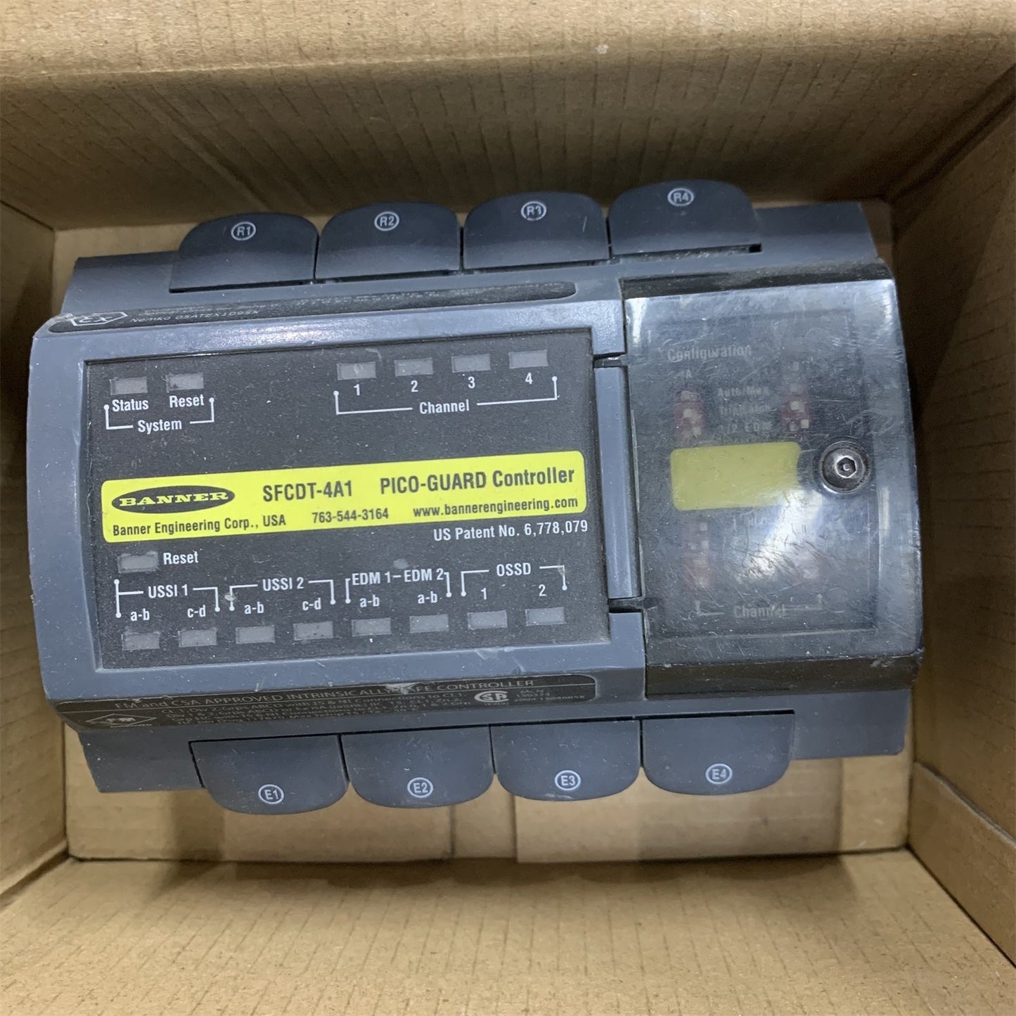 BANNER SFCDT-4A1 PICO-GUARD Controller