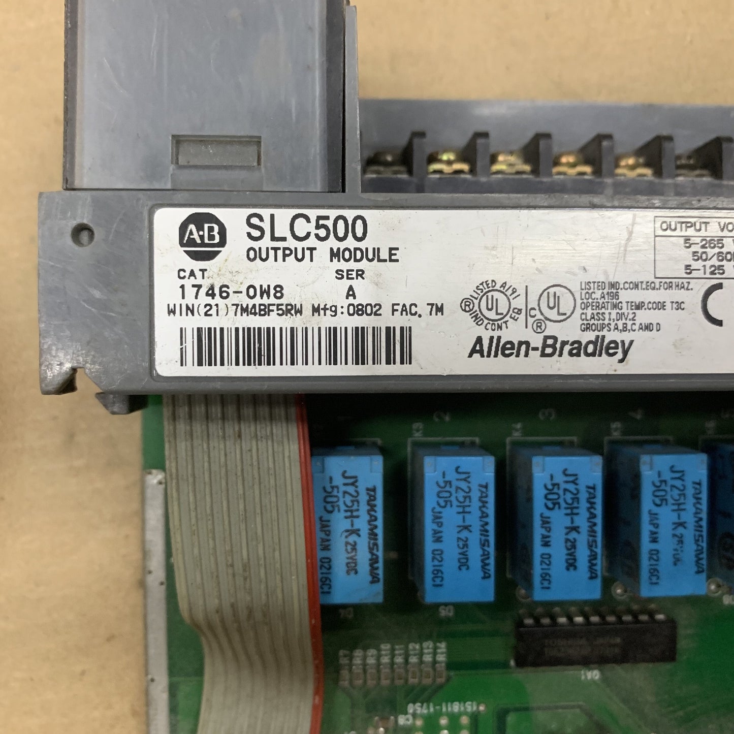 Allen-Bradley 1746-OW8 Output Module
