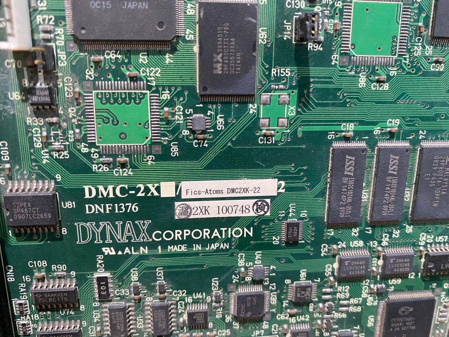 DYNAX DMC-2X/Fics-AtomsDMC2XK-22 Board