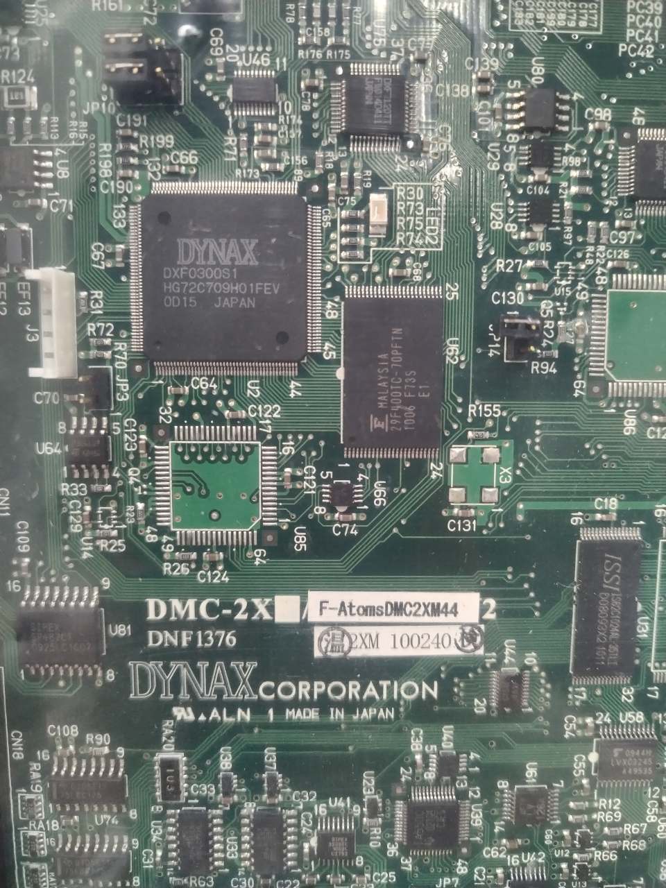 DYNAX Corporation DMC-2X DNF1376 Control Board