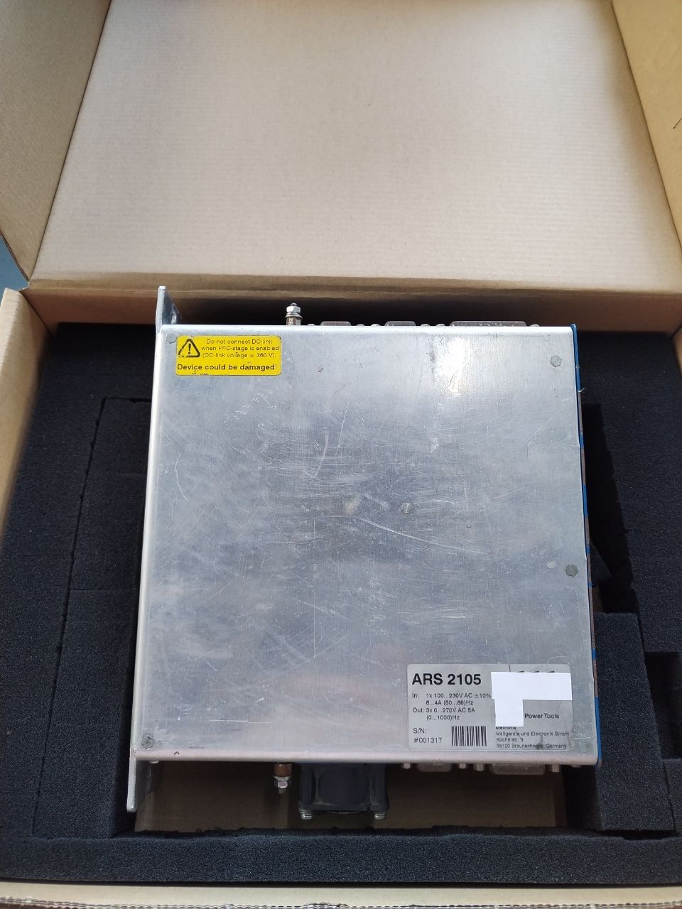 METRONIX ARS 2105 Servo Driver
