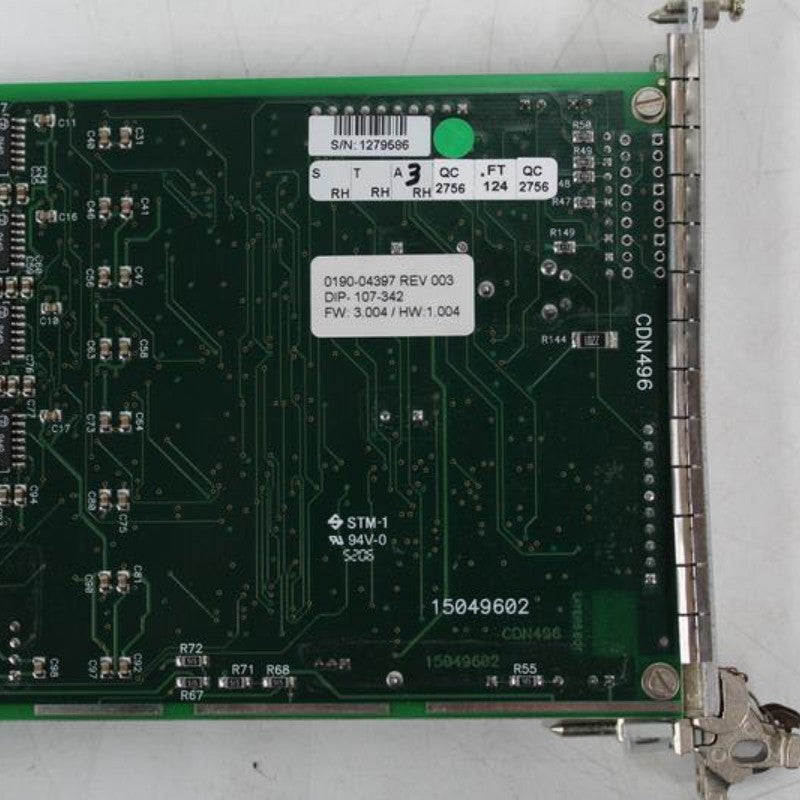 Applied Materials 0190-04397 (CDN496) DIP-107-342 Board Card