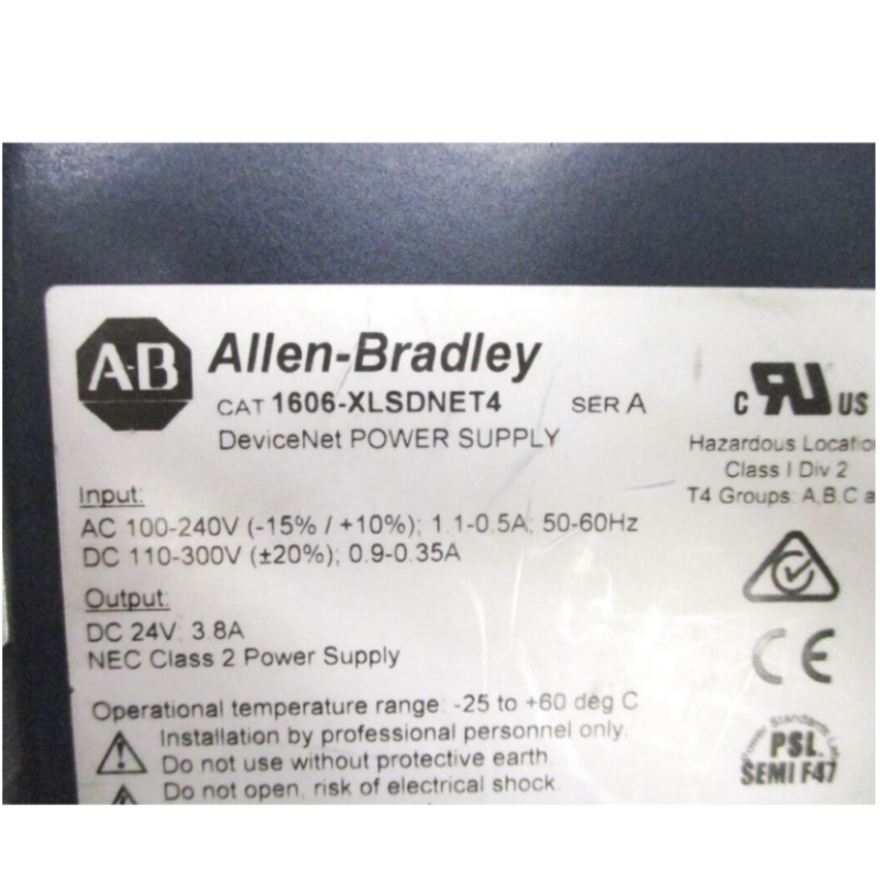 Allen Bradley 1606-XLSDNET4 Power Supply