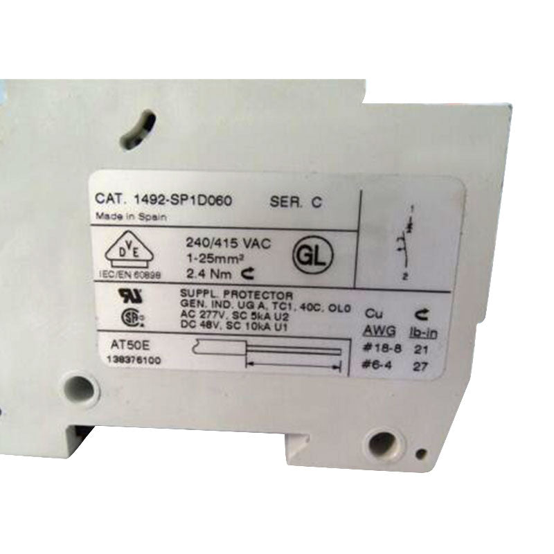 Allen Bradley 1492-SP1D060 breaker