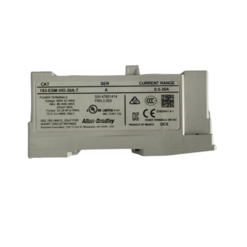 Allen Bradley 193-ESM-VIG-30A-T relay