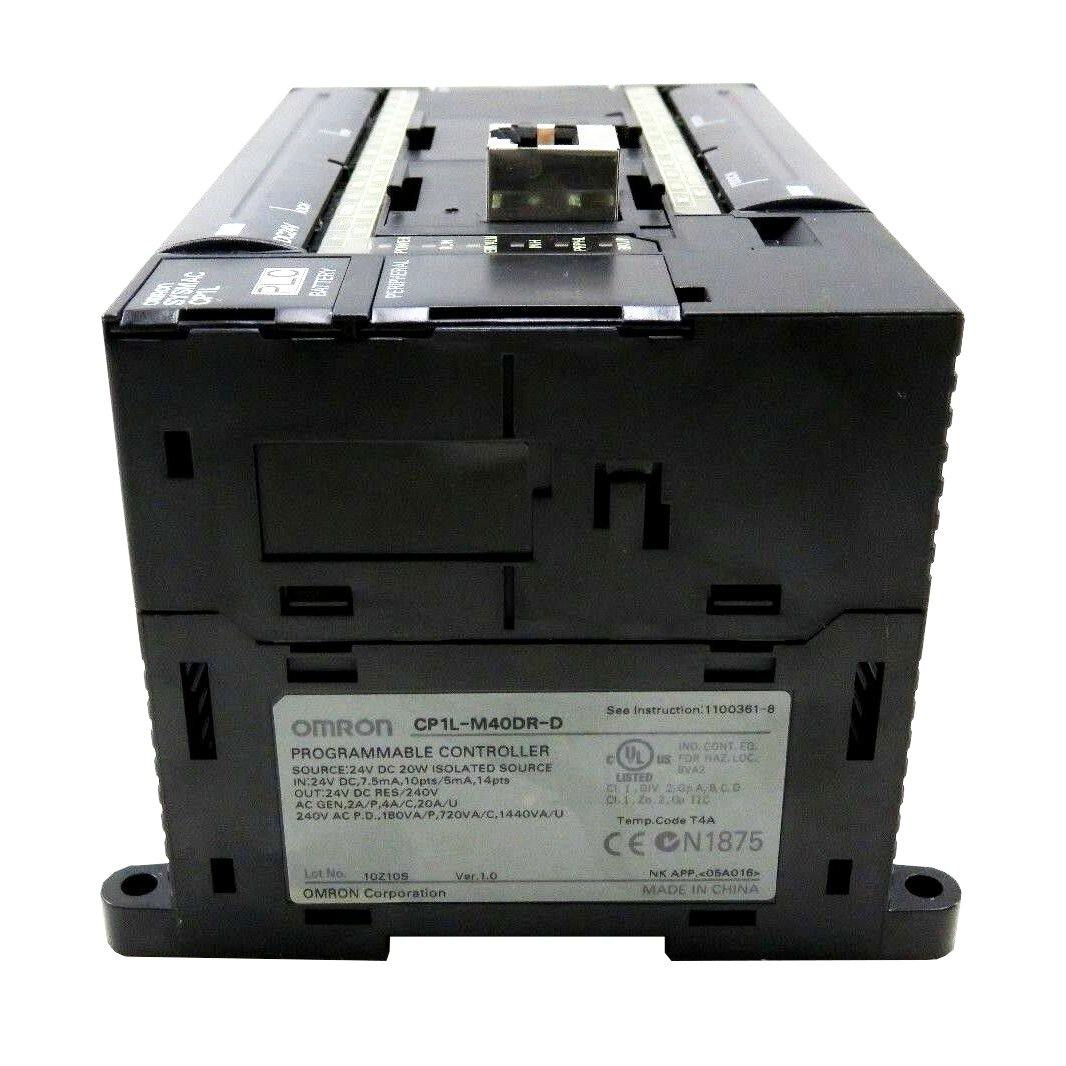 New Original Omron CP1L-M40DR-D 40 Points Memory Capacity CPU PLC Module Controller - Pulingma Automation