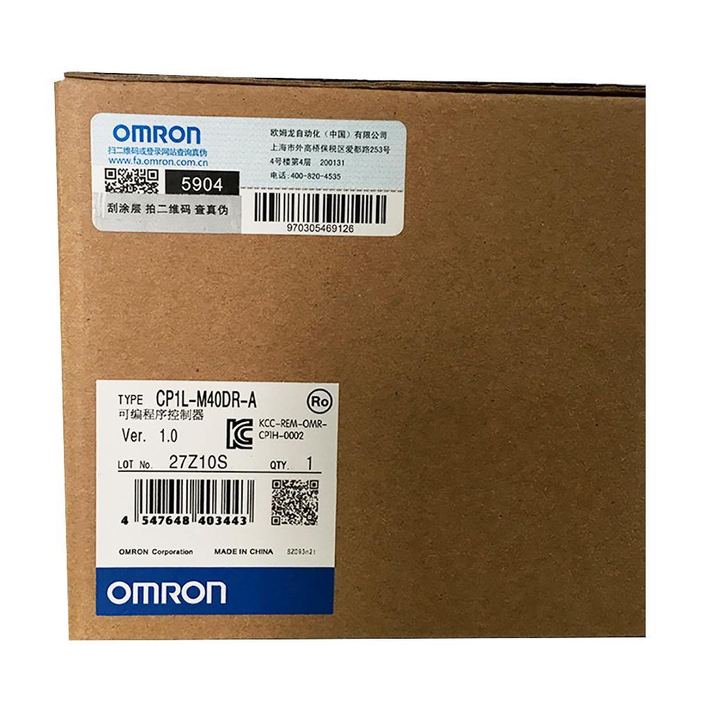 New Original Omron CP1L-M40DR-A 40 Points Memory Capacity CPU PLC Module Controller - Pulingma Automation