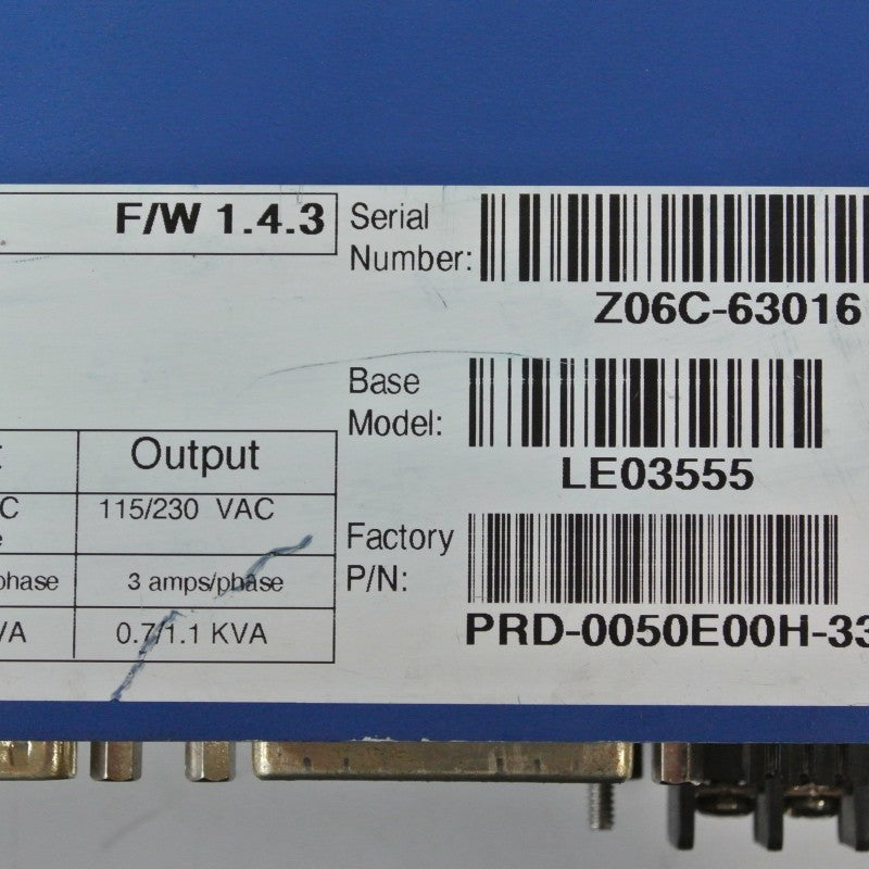 Kollmorgen LE03555 Servo Drive