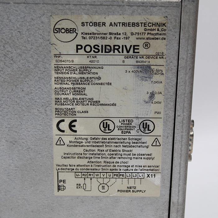 Used STOBER Servo Driver POSIDRIVE FDS4070/B FDS4000 - Pulingma Automation