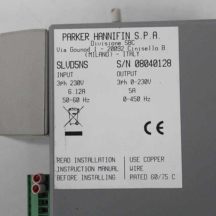 Parker SLVD5NS Servo Drive Input 230V 3ph - Pulingma Automation