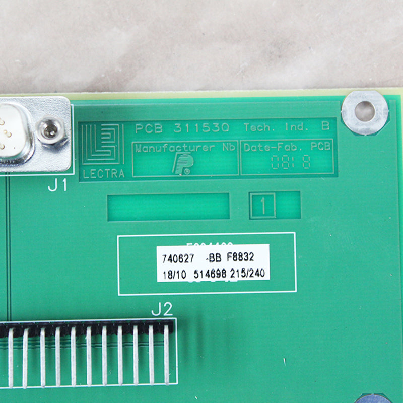 LECTRA PCB 311530 740627 BB F8832 Circuit Board