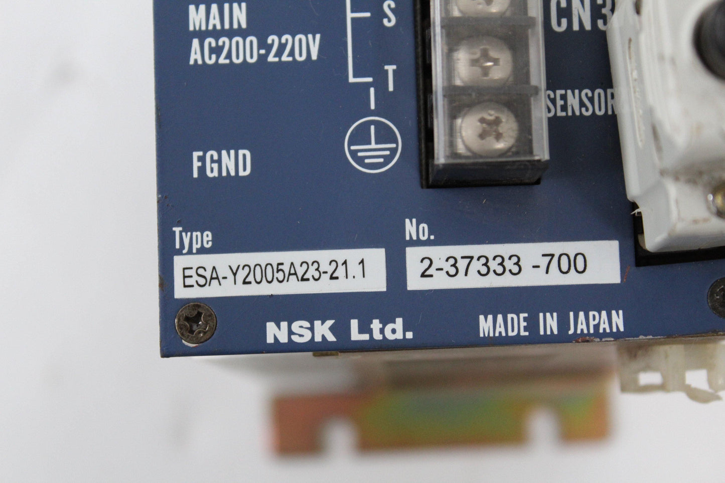 NSK ESA-Y2005A23-21.1 Servo Drive Series 2-37333-700 - Pulingma Automation