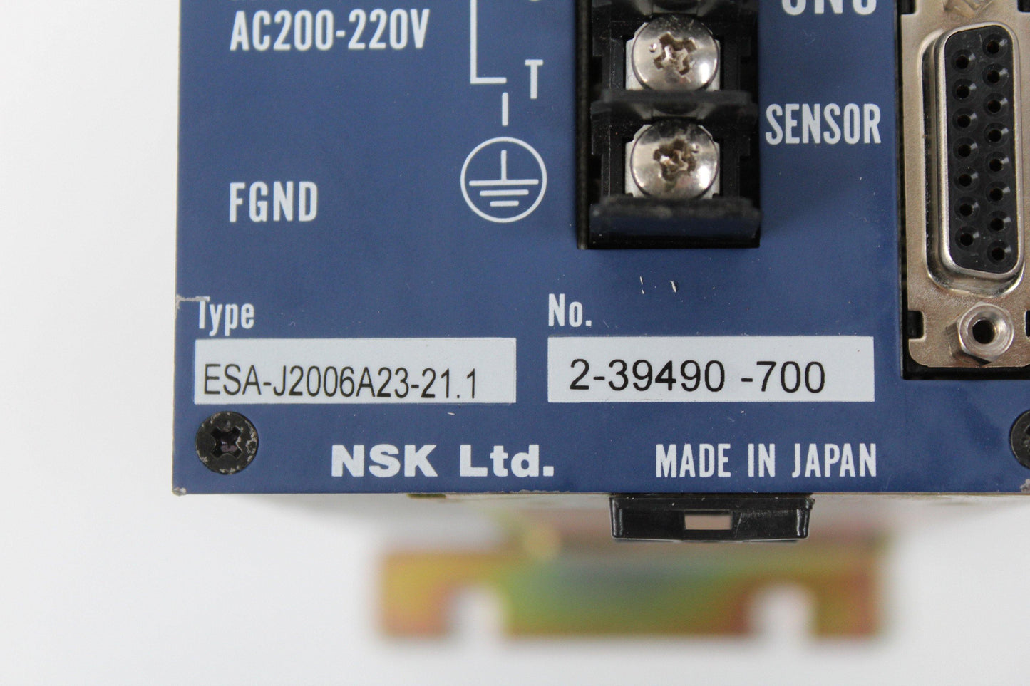 NSK ESA-J2006A23-21.1 Servo Drive Series 2-39490-700 - Pulingma Automation