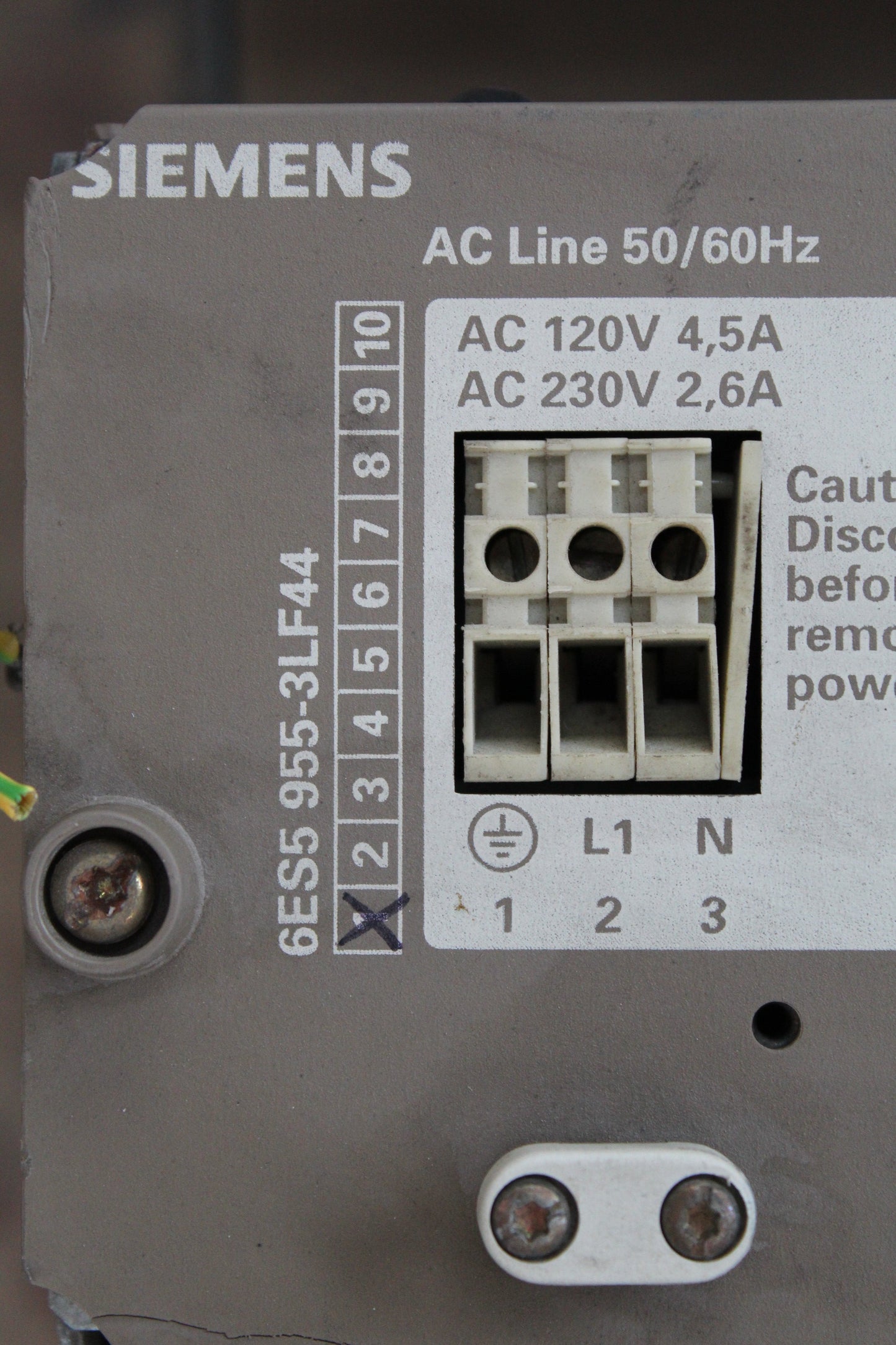 Siemens 6ES5955-3LF44 Power Supply - Pulingma Automation