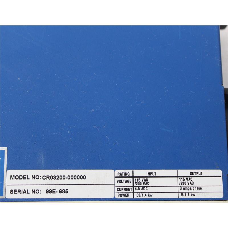 Kollmorgen INPUT 115/230 VAC CR03200-000000 Servo Driver - Pulingma Automation
